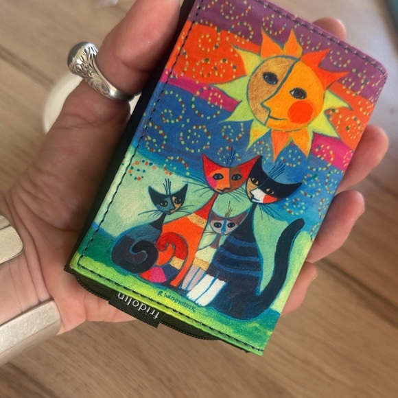 Colorful Cat Design Wallet - Picture 7 of 7